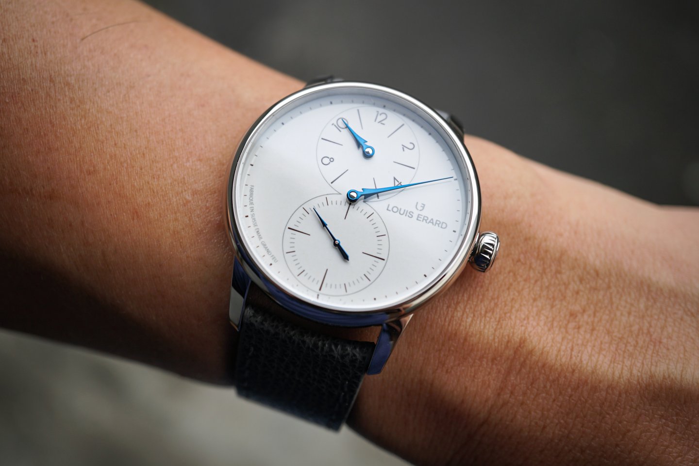 デッドストック☆Louis Erard(ルイ・エラール)ビッグデイトGMT自動巻  