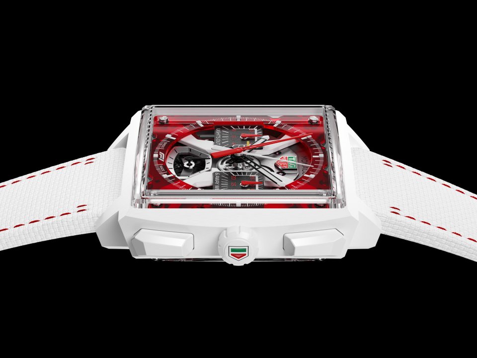 タグ・ホイヤー モナコ スプリットセコンド クロノグラフ F1®が タグ・ホイヤー モナコ スプリットセコンド クロノグラフ F1®が