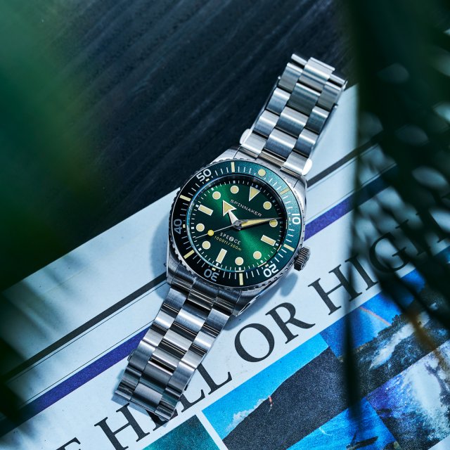 SPINNAKER（スピニカー）300m防水で10.9mm厚の『SPENCE 300 AUTOMATIC』を発表～“スリムなダイバーズ・オートマティック”という新常識