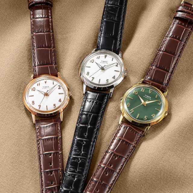TIMEX＜タイメックス＞『Marlin Quartz 34mm』～70年超の時を経て蘇る、1950年代フォルムの小径クラシックの真髄
