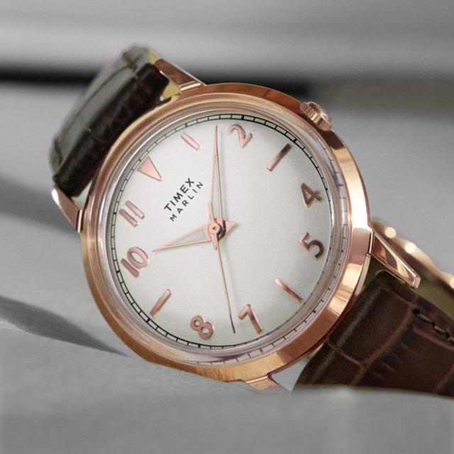 TIMEX＜タイメックス＞『Marlin Quartz 34mm』～70年超の時を経て蘇る、1950年代フォルムの小径クラシックの真髄