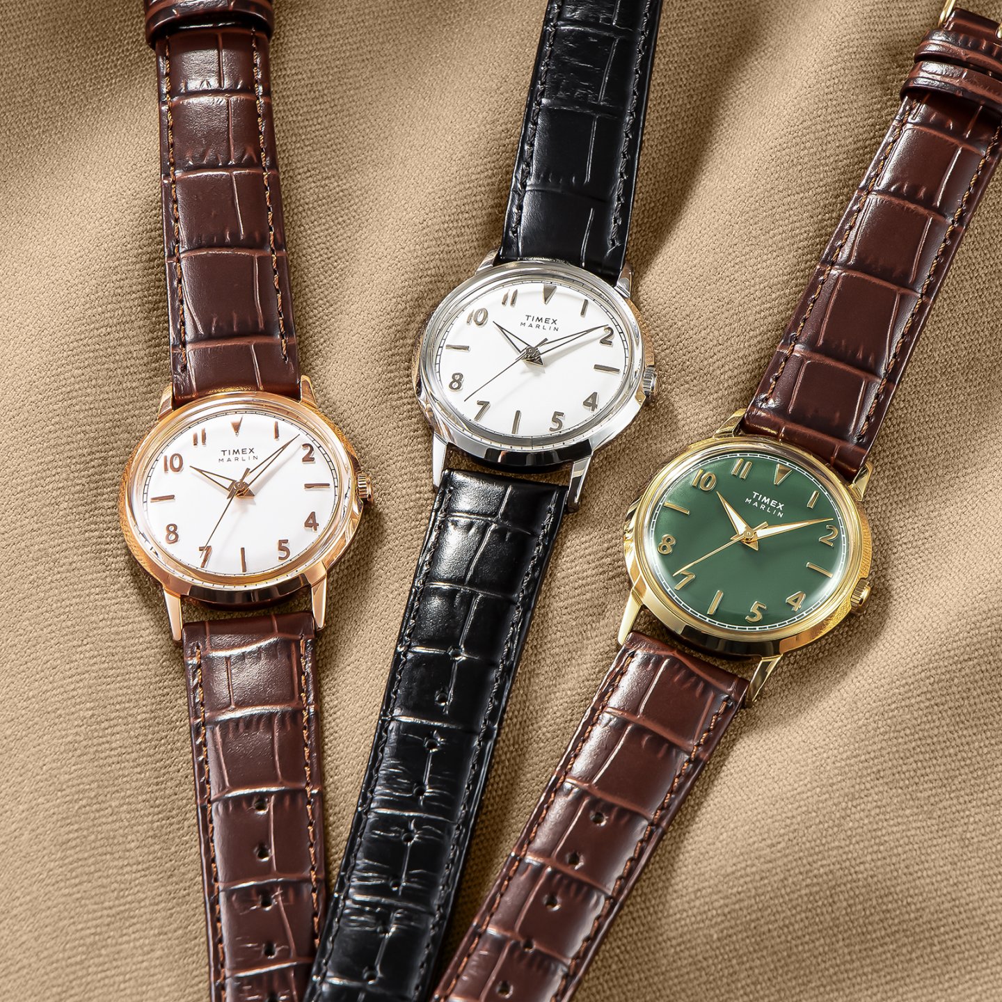 TIMEX＜タイメックス＞『Marlin Quartz 34mm』～70年超の時を経て蘇る、1950年代フォルムの小径クラシックの真髄