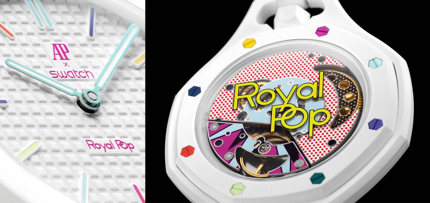 AUDEMARS PIGUET ✖ SWATCH 「Royal Pop」を発表～ウォッチメイキングの常識を打ち破る新コレクション