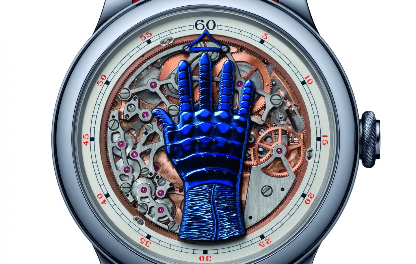 FP ジュルヌのOnly Watch作品「FFC Blue」～時計の概念を揺るがすような時刻表示法を提示