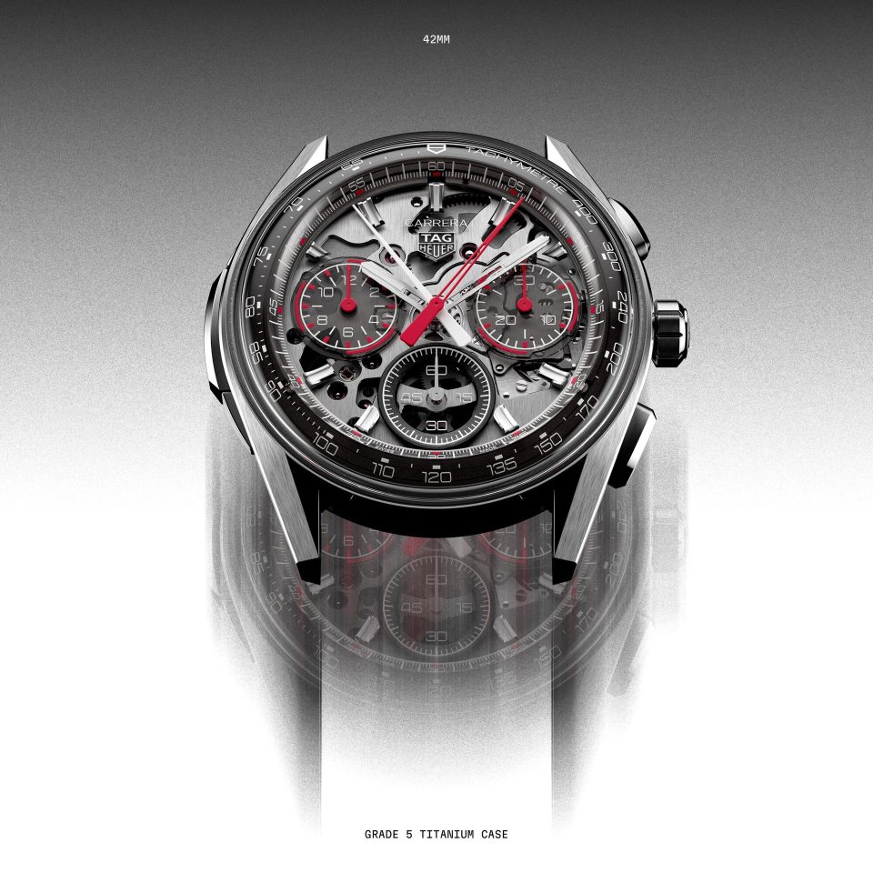 タグ・ホイヤー カレラ スプリットセコンド クロノグラフ