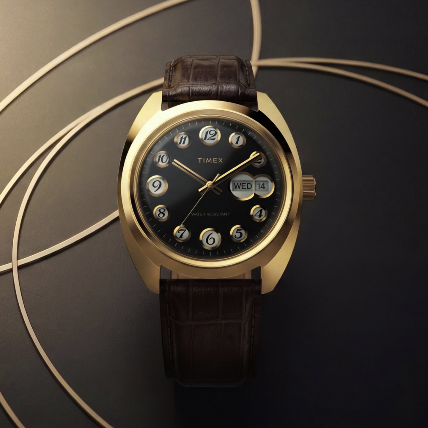 タイメックスの名作アーカイブを復刻した「1976 Rotary Phone Dial Reissue」～黒電話の回転ダイヤルを思わせる立体的文字盤を搭載
