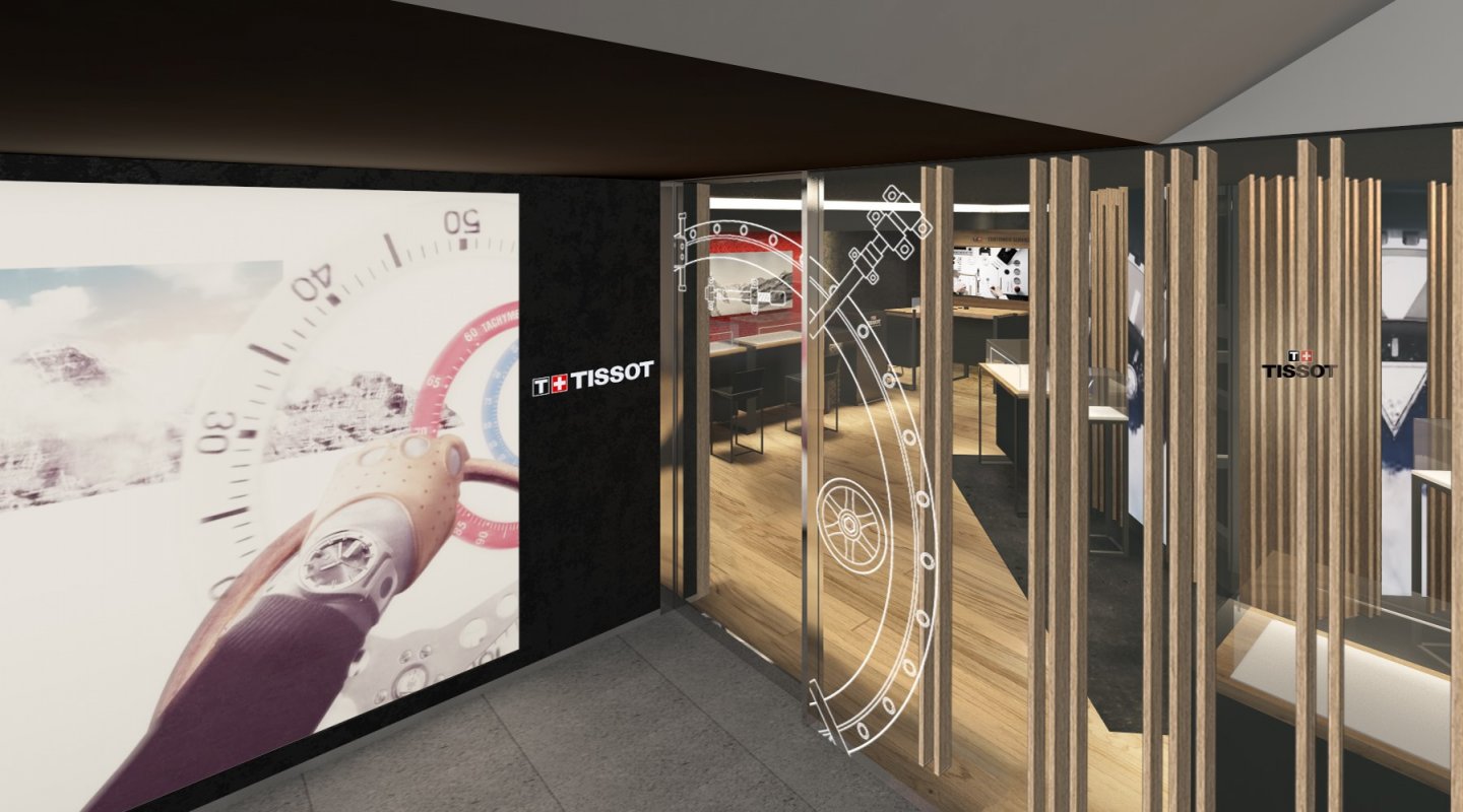 TISSOT[ティソ] が 銀座・中央通りに旗艦店となるブティックを 2021年1月末オープン！
