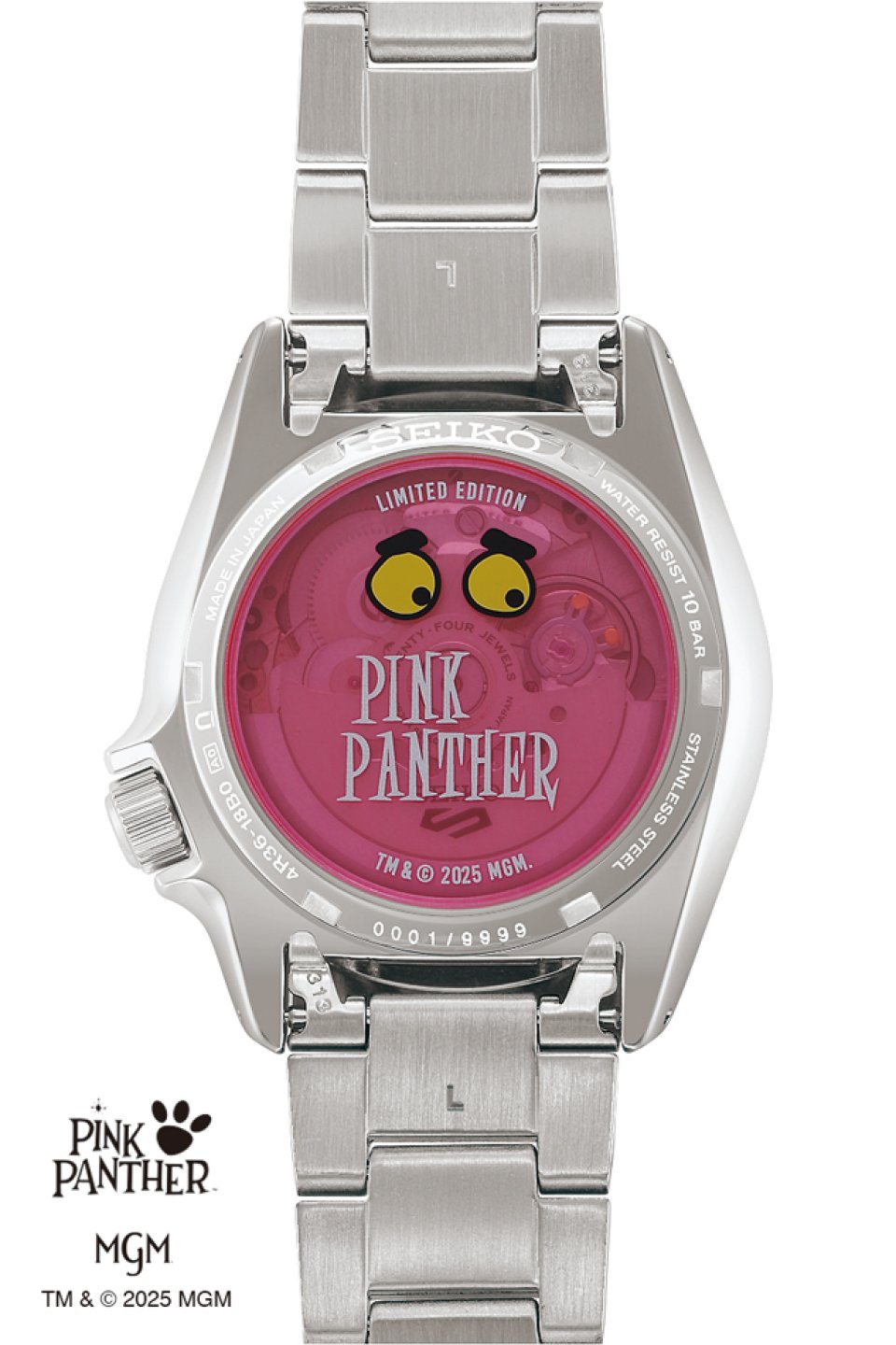 セイコー 5スポーツ＞が、人気キャラクター「ピンクパンサー」と