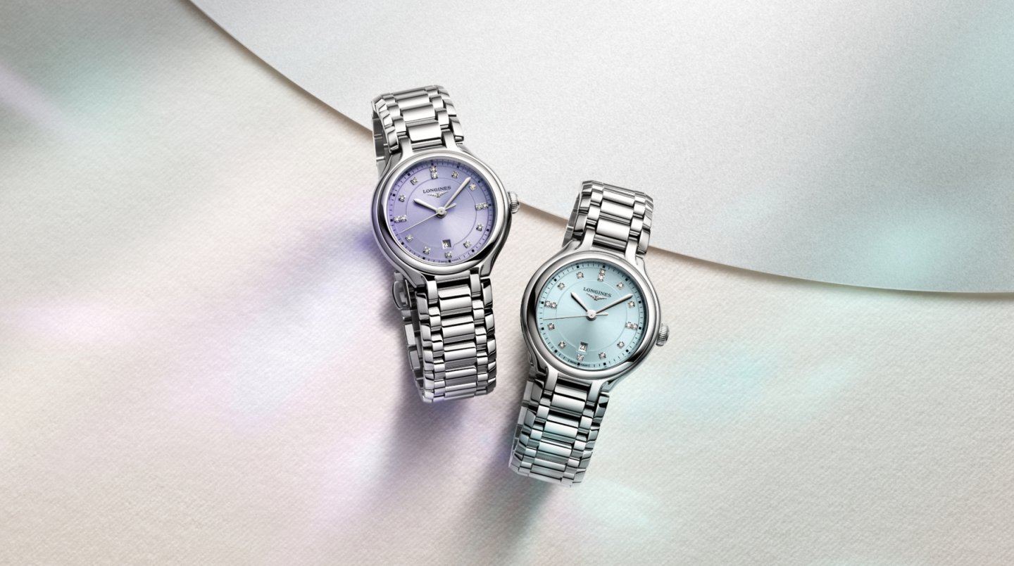 「ロンジン プリマルナ」新作セレクション発表 ～可憐に煌めくミントブルーとラベンダーモーブモデルが登場