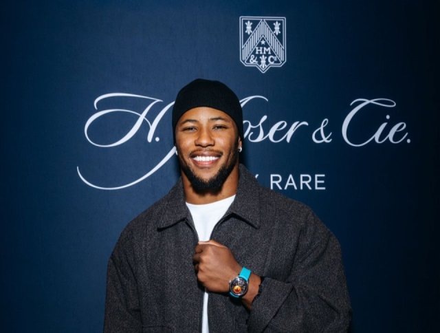 H.モーザー、セイクワン・バークリーをブランドフレンドに任命