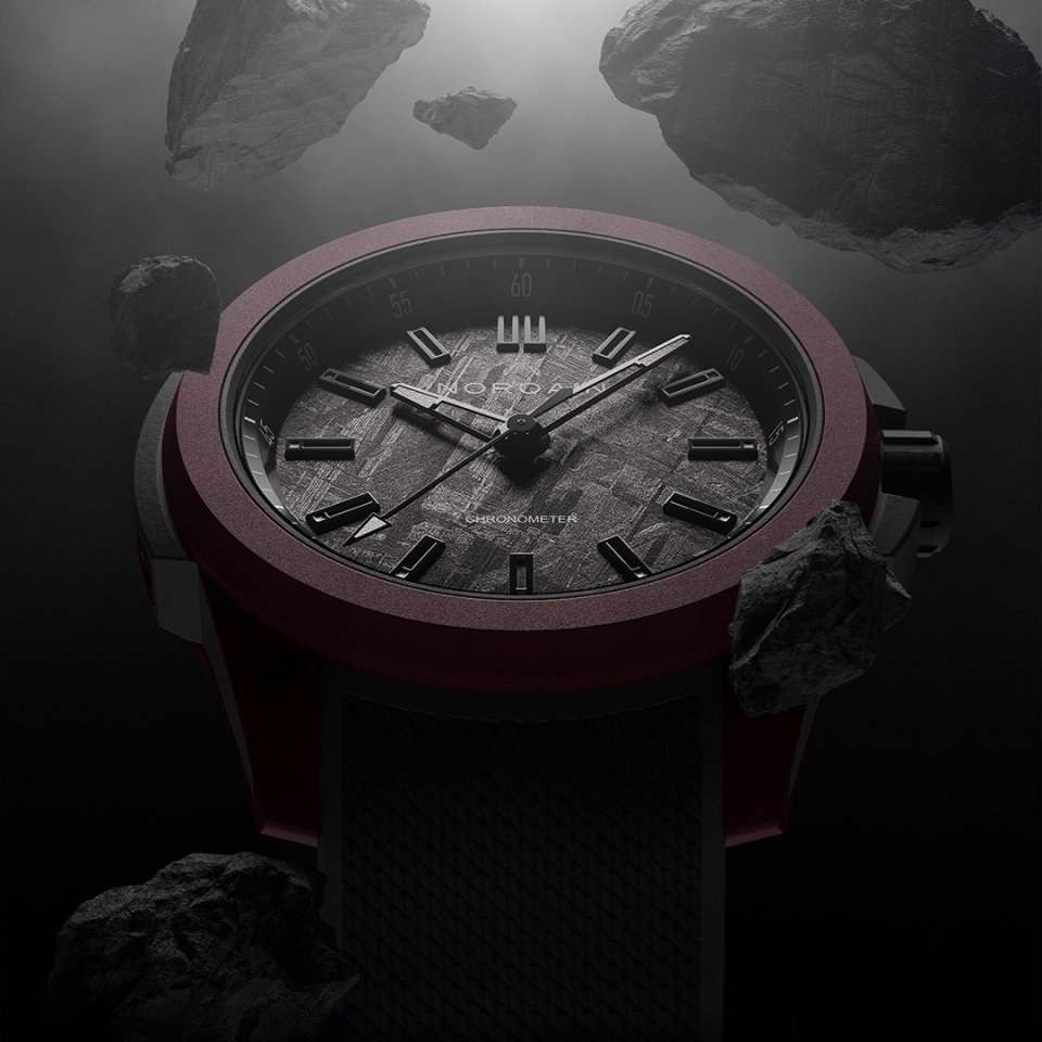 ノルケインがアイアン・メテオライトをダイヤルに採用した「Wild ONE