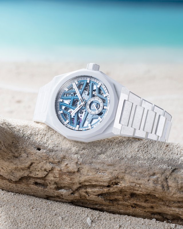 ゼニス「デファイ スカイライン スケルトン ホワイトサーファー セラミック」登場～TIME+TIDEとのコラボレーション最終章を飾る第3弾、世界100本限定モデル