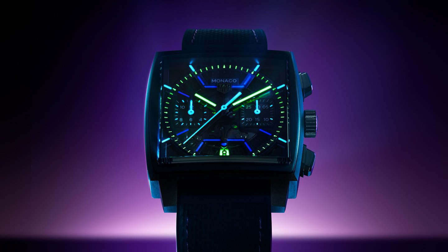 「タグ・ホイヤー モナコ クロノグラフ」発表～ナイトレースの高まる鼓動にインスパイア