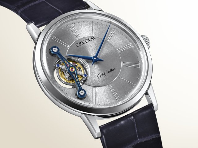 ＜クレドール＞ゴールドフェザーにトゥールビヨン限定モデルが誕生～30年間にわたる彫金技の追求により 独創性と新たな美を創造