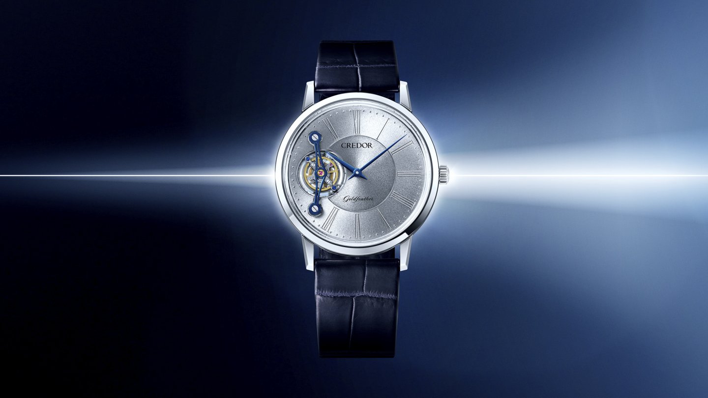 ＜クレドール＞ゴールドフェザーにトゥールビヨン限定モデルが誕生～30年間にわたる彫金技の追求により 独創性と新たな美を創造