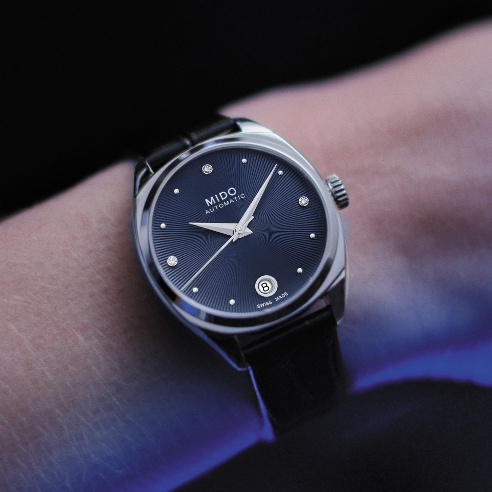 【値下げ可】MIDOミドー高級腕時計 ダイヤモンド文字盤 ベルーナロイヤル新品