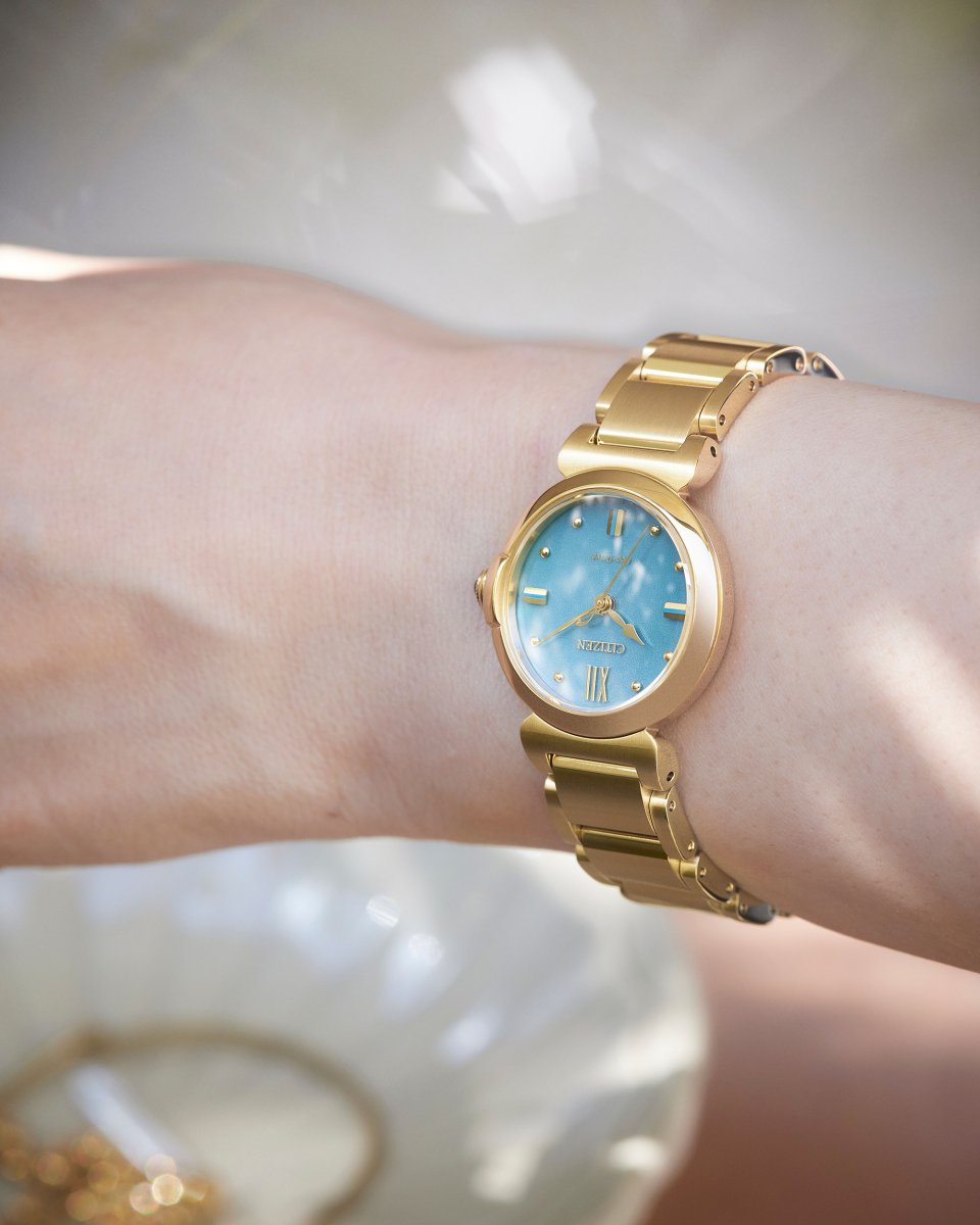 CITIZEN L』より、水をテーマにした美しい構造色文字板を採用した限定