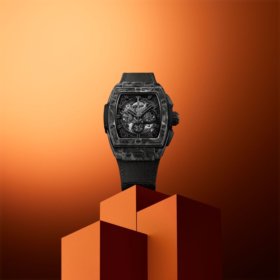 ウブロ「スピリット オブ ビッグ・バン」に、初のオレンジセラミックと