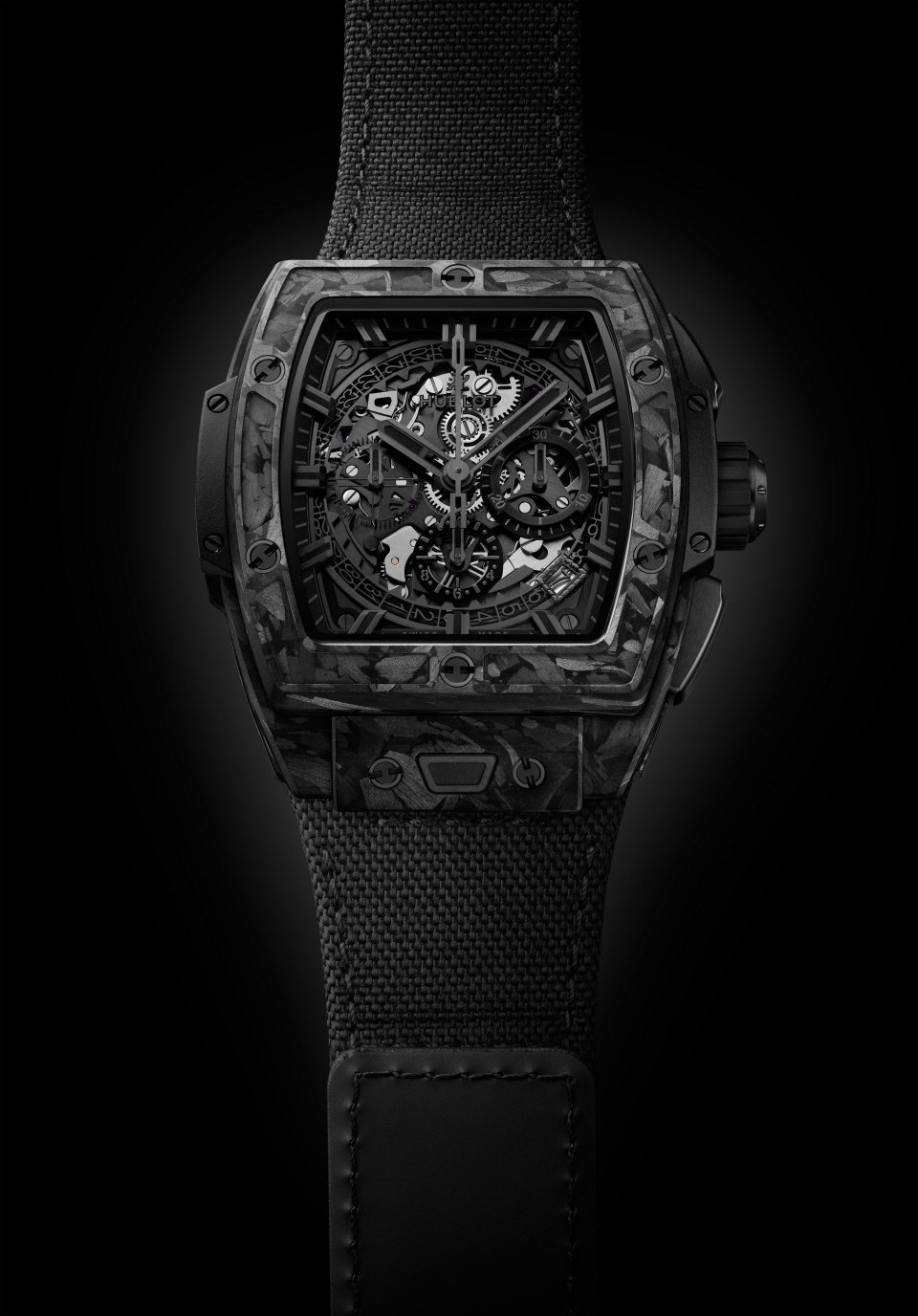 ウとかブとかロとか　自動巻き　クロノ　ブラック　ウブロ　スピリットオブビックバン ウブロ スピリット オブ ビッグバン オールブラック パヴェ 642.CI