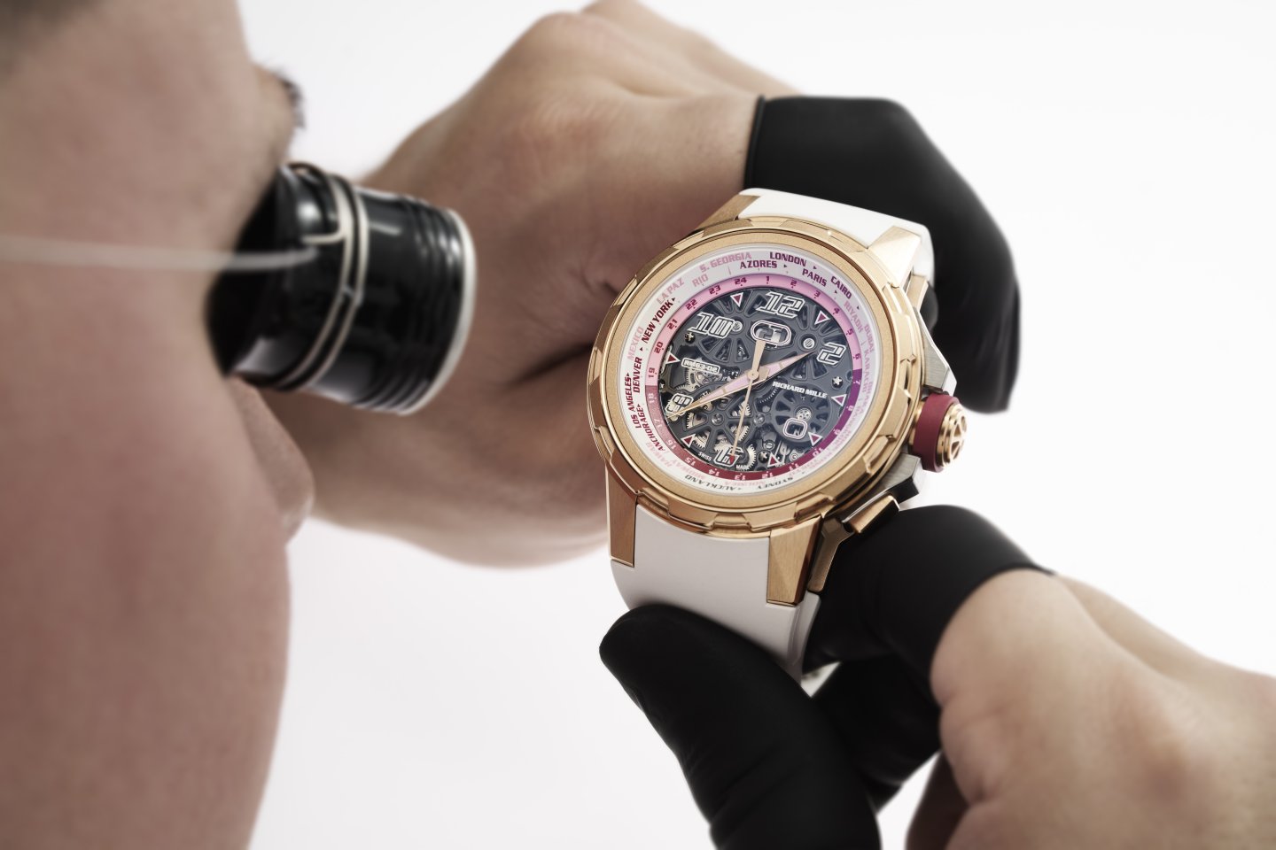 リシャール・ミル「RM 63-02 オートマティック ワールドタイマー」～ワールドタイマー機構を100本限定で再解釈