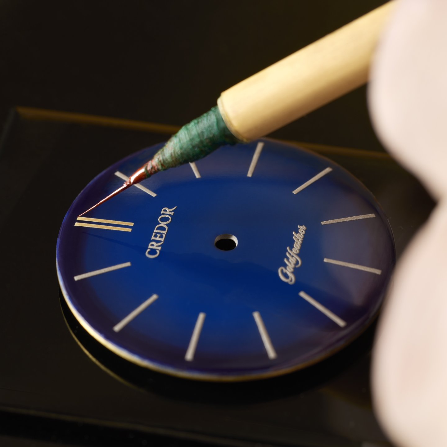＜クレドール＞から、高蒔絵が美しい漆芸ダイヤル採用の限定モデル発売～奥深い青のグラデーションが漆芸の新たな可能性を探求