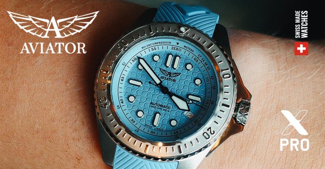 アビエイターのダイバーズ ウォッチ「XPRO」に「空」と「深海」をつなぐ新モデルが誕生～「XPRO BREATHER」と「XPRO DIVE 300 AUTO」新作