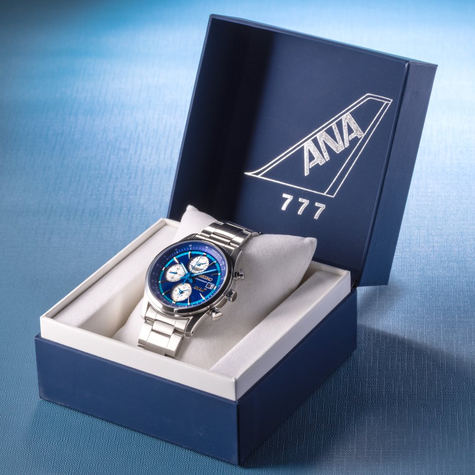 SEIKO for ANA 777デザイン』、セイコーとコラボした ANA・ボーイング
