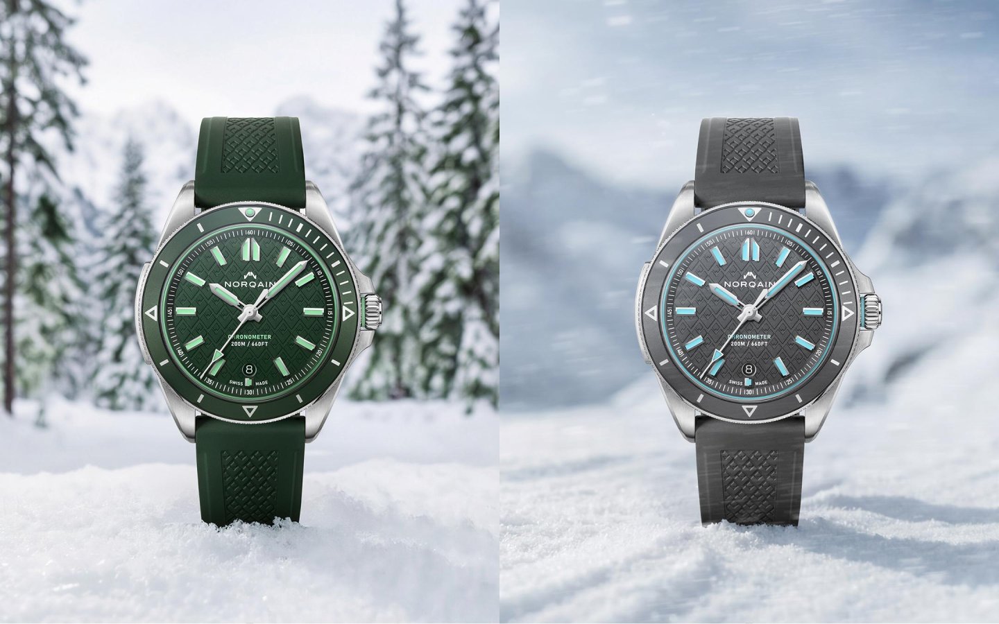 ノルケインより新作 「ADVENTURE GREEN 40MM」、「ADVENTURE GREY 40MM」ならびに限定モデル「 ADVENTURE NEVEREST 40MM」を発表