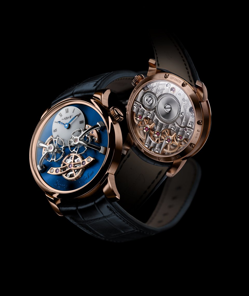 MB&F、「レガシーマシン No2 レッドゴールド ブルー」を発表 | NEWS