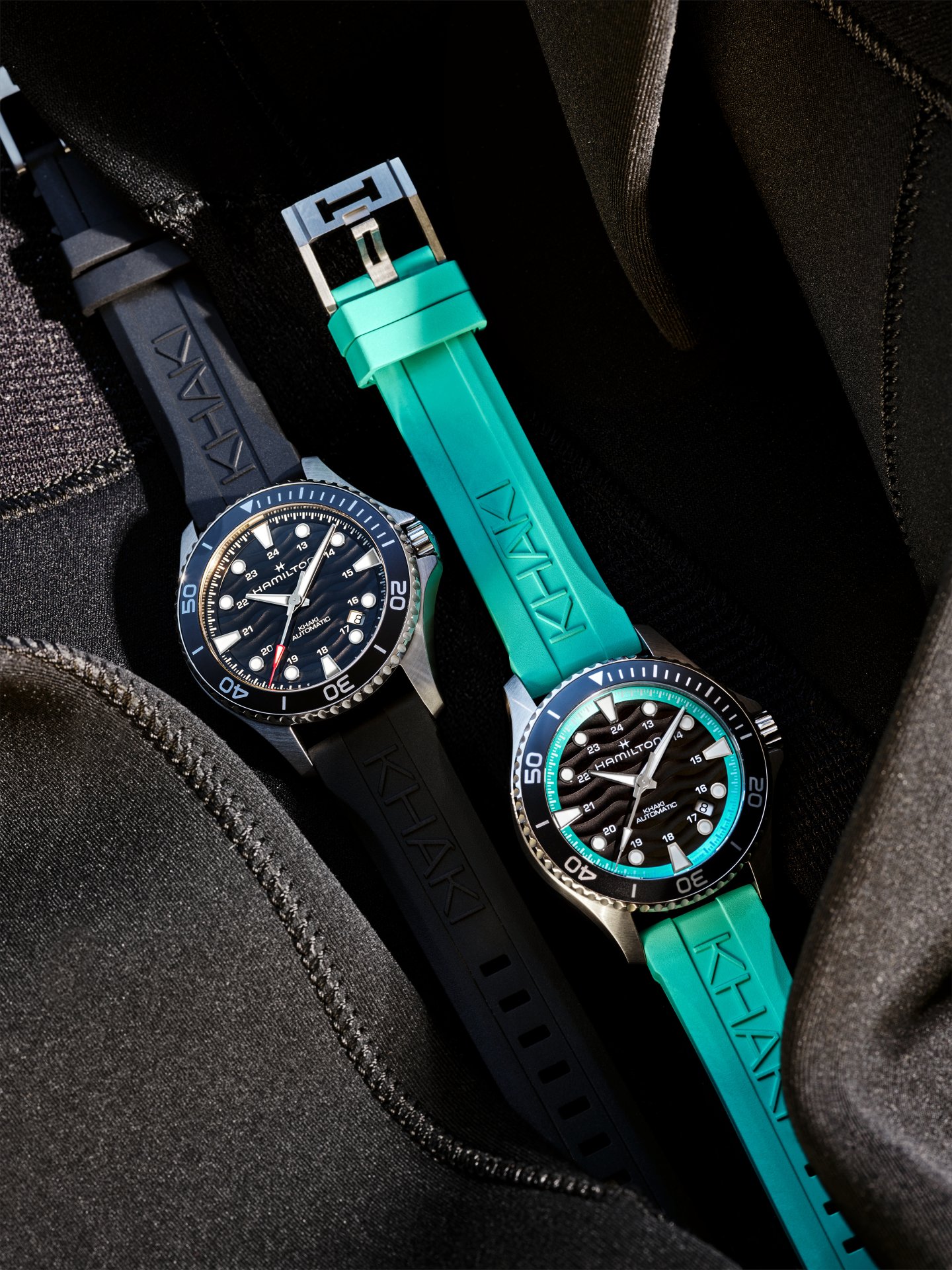 ハミルトン「カーキ ネイビー スキューバ」、「カーキ ネイビー スキューバ GMT」発売～ハミルトンが受け継いできた海洋の伝統を、水中でも陸上でも活躍するコンパクトな一本に凝縮