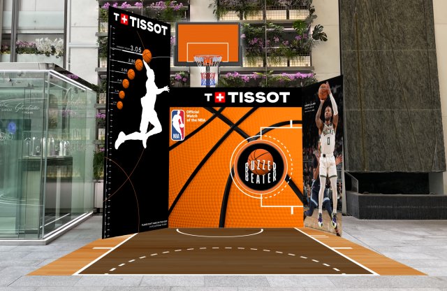 TISSOT ✖ Basketball キャンペーンを開催～NBAオフィシャルタイムキーパーのティソが 銀座・ニコラス・G・ハイエックセンターおよびティソ 直営店舗で実施