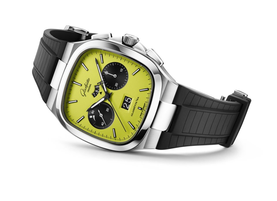 ラバーベルト 75 x106mmグラスヒュッテオリジナル　パノラマデイト SeaQパノラマデイト 1-36-13-03-90-35 - Glashütte Original