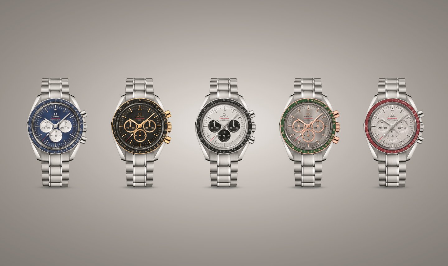オメガ、東京2020 オリンピックまでの2年を5種類の時計とともにカウントダウン！