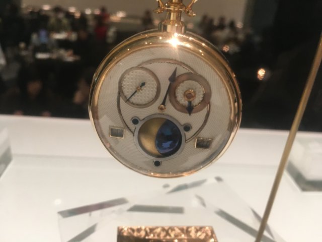 關 宇譽護(Norifumi Seki)氏の個人制作作品 「球体月齢表示懐中時計」 水野学園2019年度卒業制作展