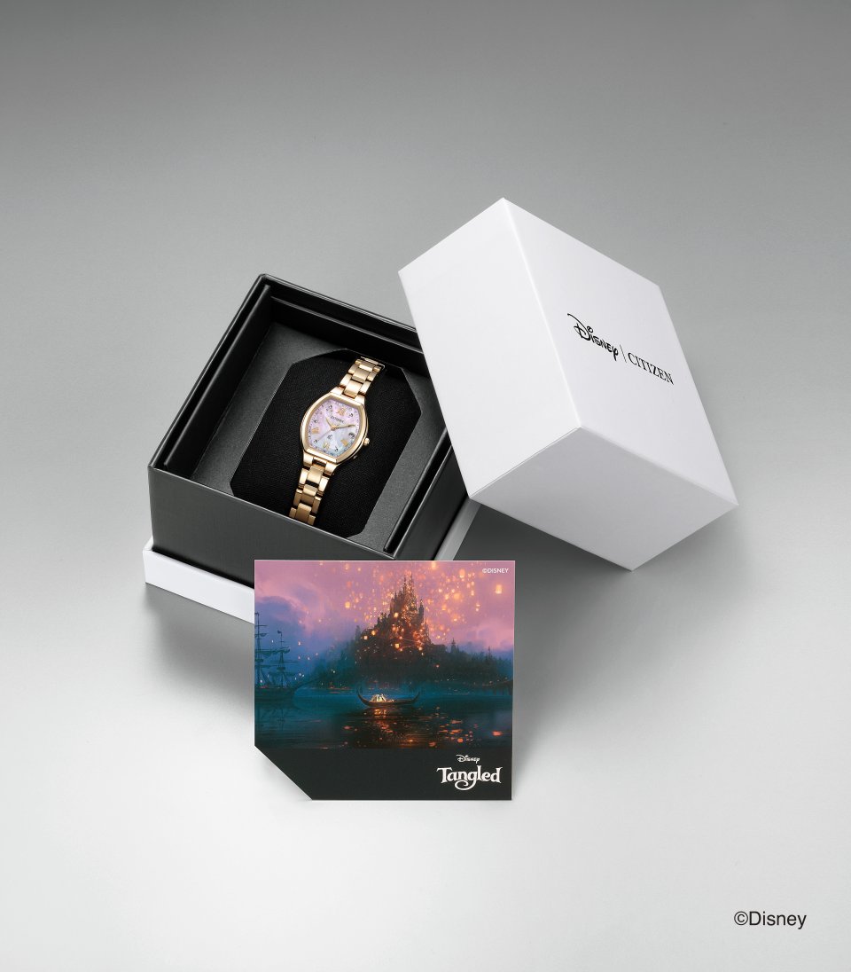 シチズン ディズニーコレクション」から「ラプンツェル」など4作品を