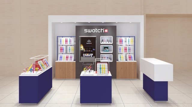 「スウォッチストア阪急うめだ本店」 装い新たに2025年9月3日リニューアルオープン