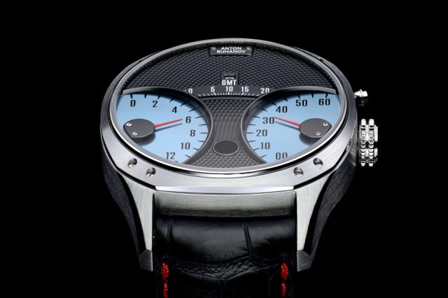 アントン・スハノフ(Anton Suhanov) 初の腕時計「レーサージャンピングアワーGMT(RACER Jumping Hour GMT)」技術仕様