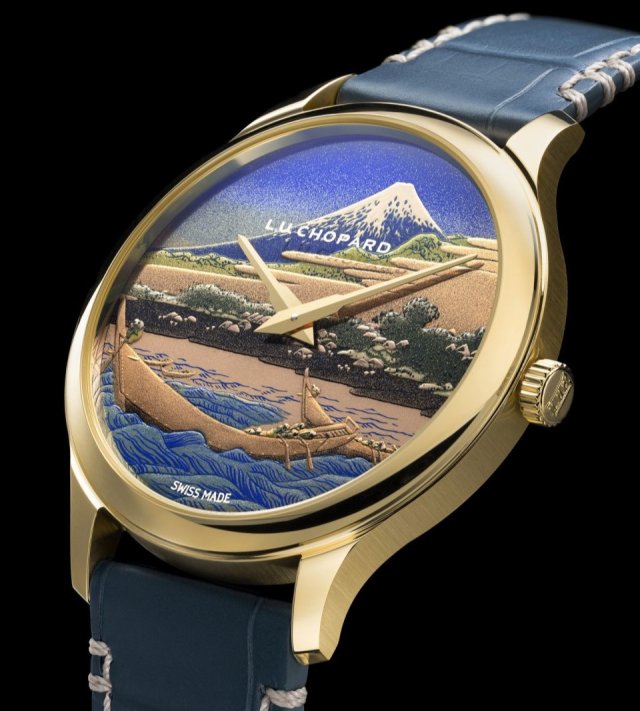 ショパール「L.U.C XP 漆 浮世絵」“Inspirations from Japan - Artistic Crafts in Time”L.U.Cコレクション紹介その① ～北斎、富士山、そして日本古来の漆工芸に捧げるオマージュ