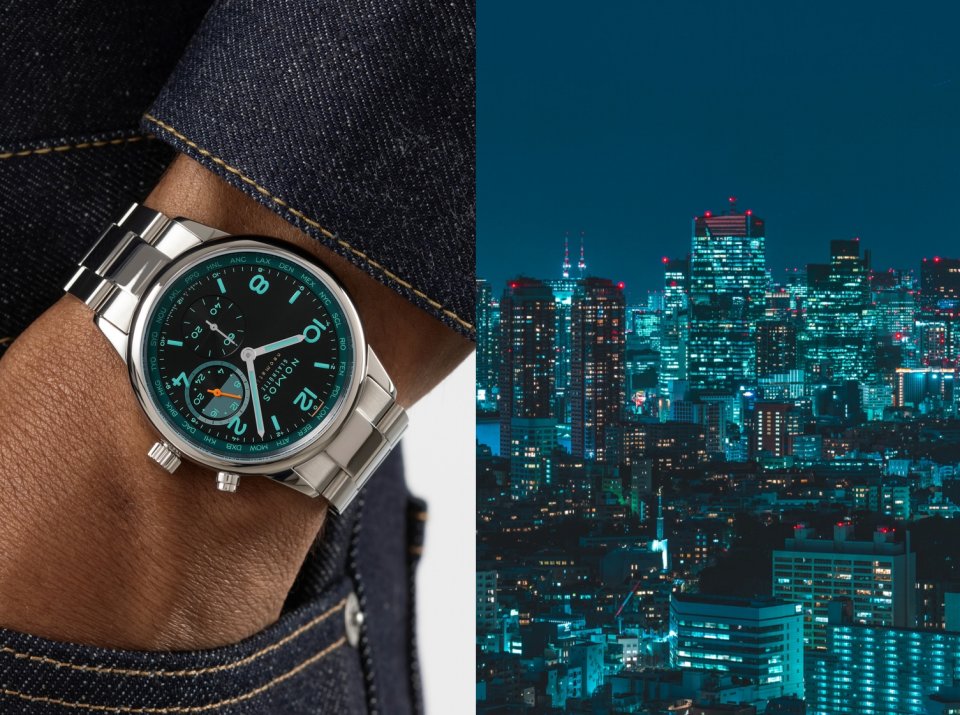 ノモス グラスヒュッテ「クラブスポーツ ネオマティック ワールド