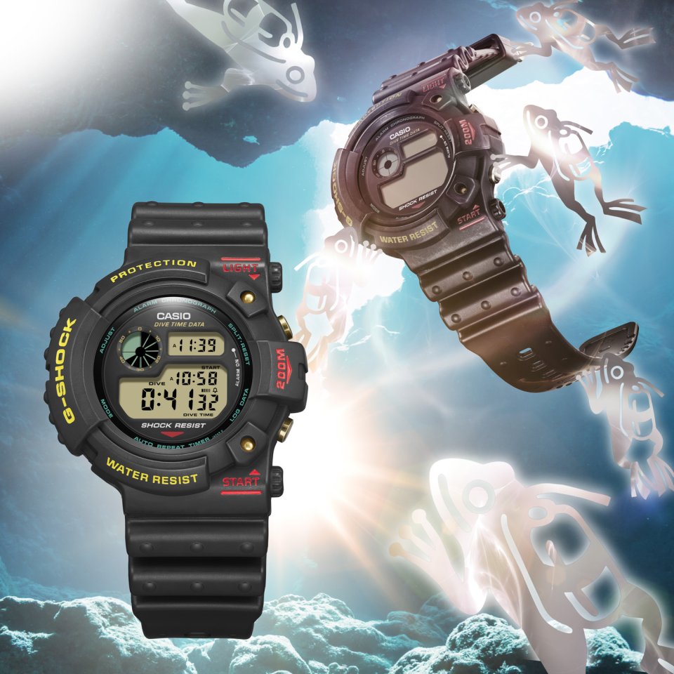 G-SHOCK DW-6300 B-8 FROGMAN ベゼル ベルト - 腕時計(デジタル)