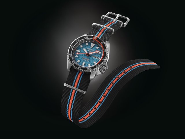 ＜セイコー 5スポーツ＞より、ロンドンの高級カスタムウオッチブランドBAMFORD WATCH DEPARTMENTとのコラボレーション限定モデルが登場