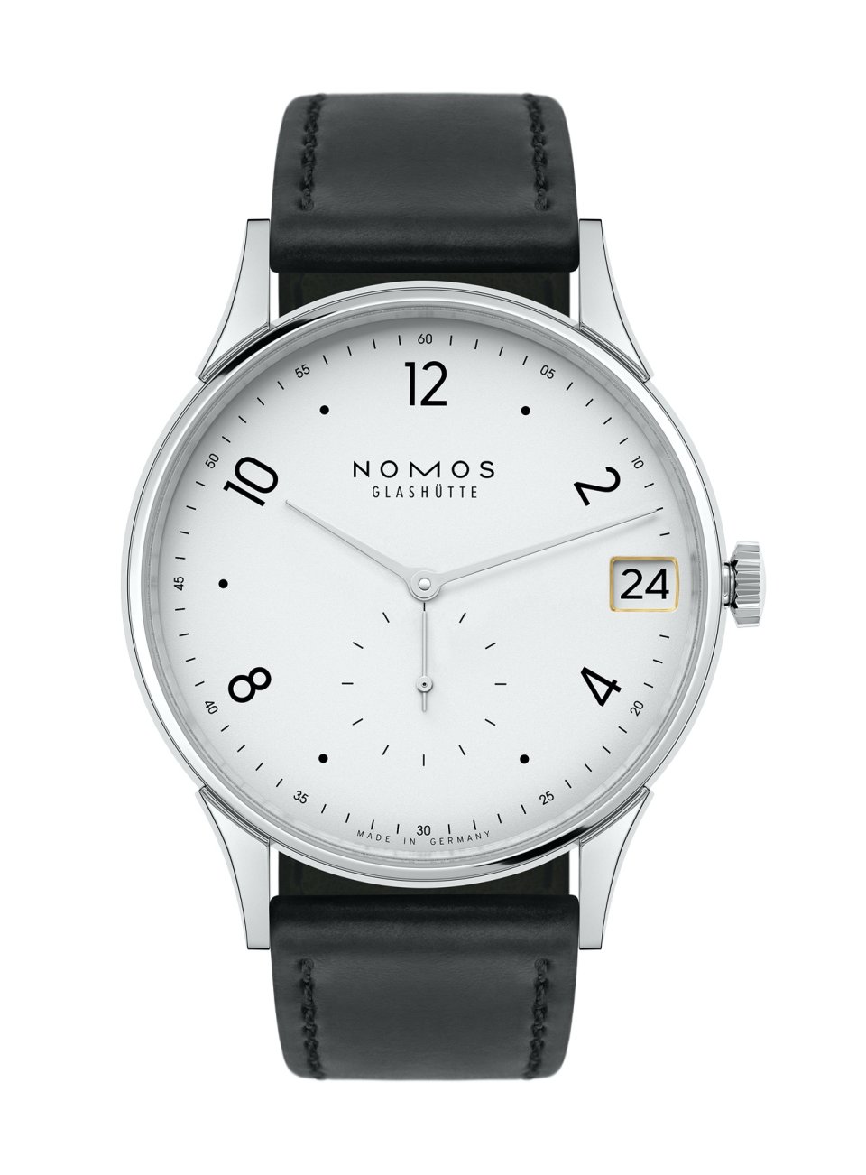 ノモス グラスヒュッテ より「ミニマティック 39 デイト」発売～薄型
