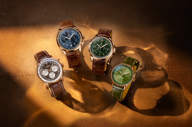 ブライトリング、ホリデーシーズンを迎え"ホリデー限定ゴールドカプセルコレクション"を発表