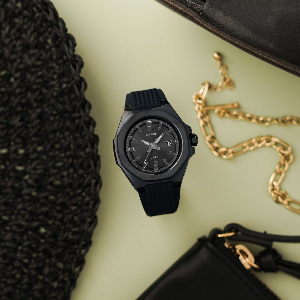 BABY-Gの腕時計“G-MS（ジーミズ）”から オールブラックの新作モデルが 