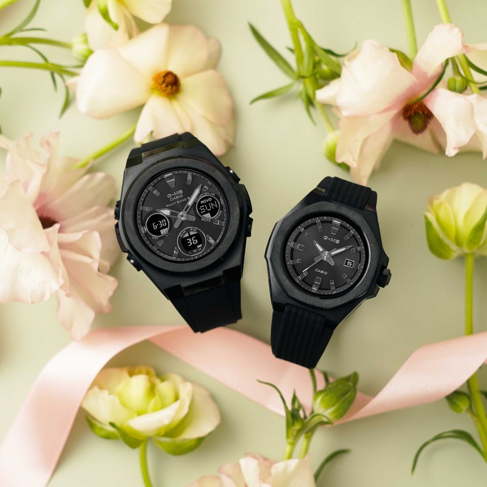 BABY Gの腕時計“G MSジーミズ”から オールブラックの新作モデルが
