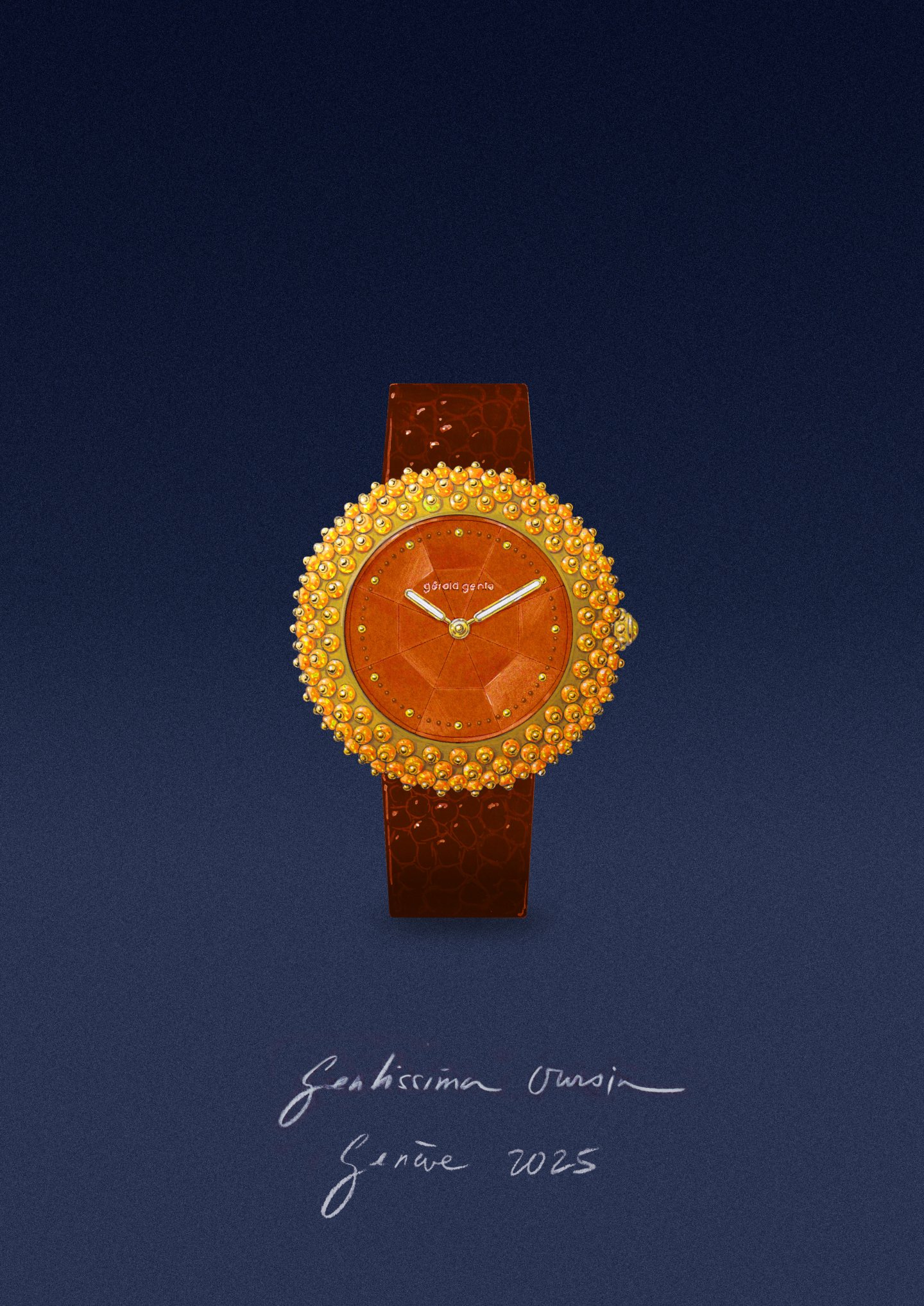 ジェラルド·ジェンタ、第25回ジュネーブ時計グランプリ(GPHG)で「レディース ウォッチ」部門賞を受賞