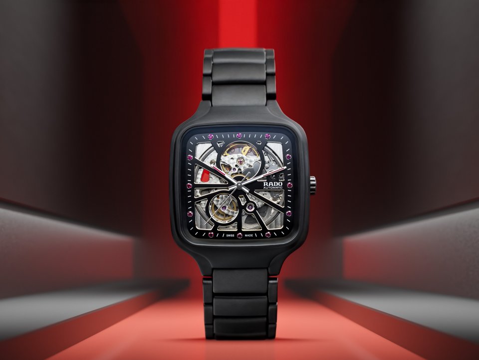 ラドー、「トゥルー スクエア オープンハート ✕ チ・チャンウク