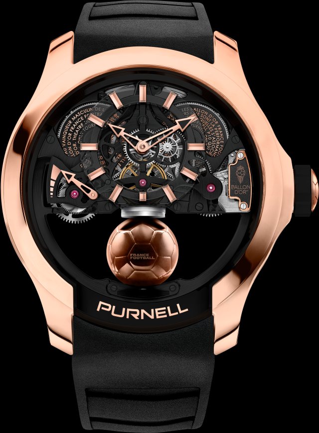 パーネル(Purnell)社が、サッカー界の最も権威ある賞"バロンドール(Ballon d'Or)"のオフィシャルパートナーに就任～特別にデザイン・開発されたユニークなパーネル・モデルを受賞者に贈呈