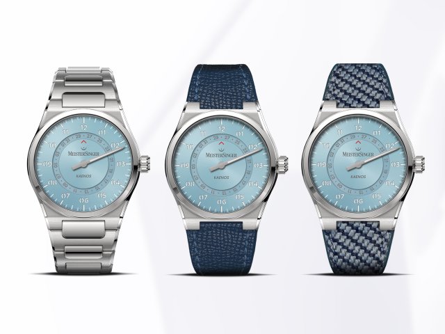 マイスタージンガー 「KAENOS（カエノス）」にレザー＆テキスタイルストラップが新登場～あらゆるスタイルに溶け込むスポーティエレガンス