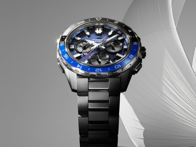 カシオが、世界各都市の時刻を一度に把握できる「タイムゾーンナビゲーター」搭載の “OCEANUS”を発表